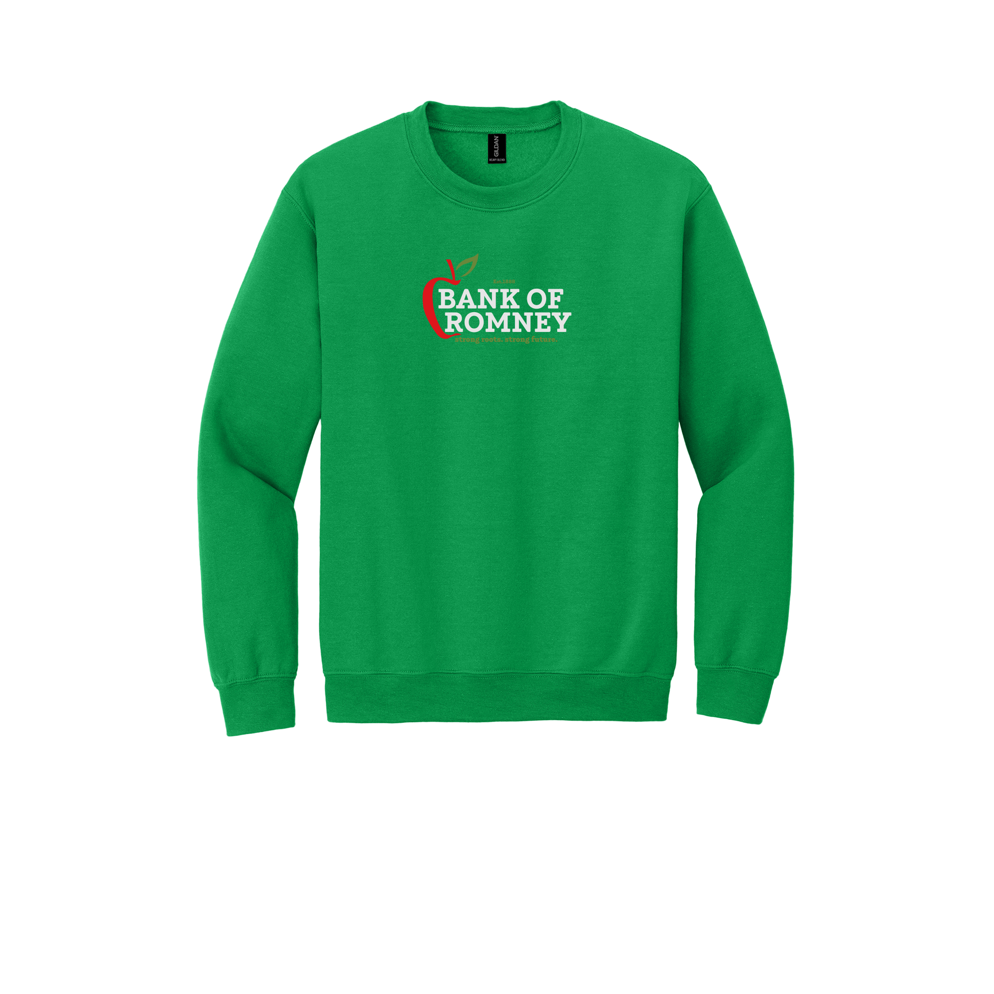 bankofromney-comfort-crewneck-dtf-front-18000-irishgreen-flat-front