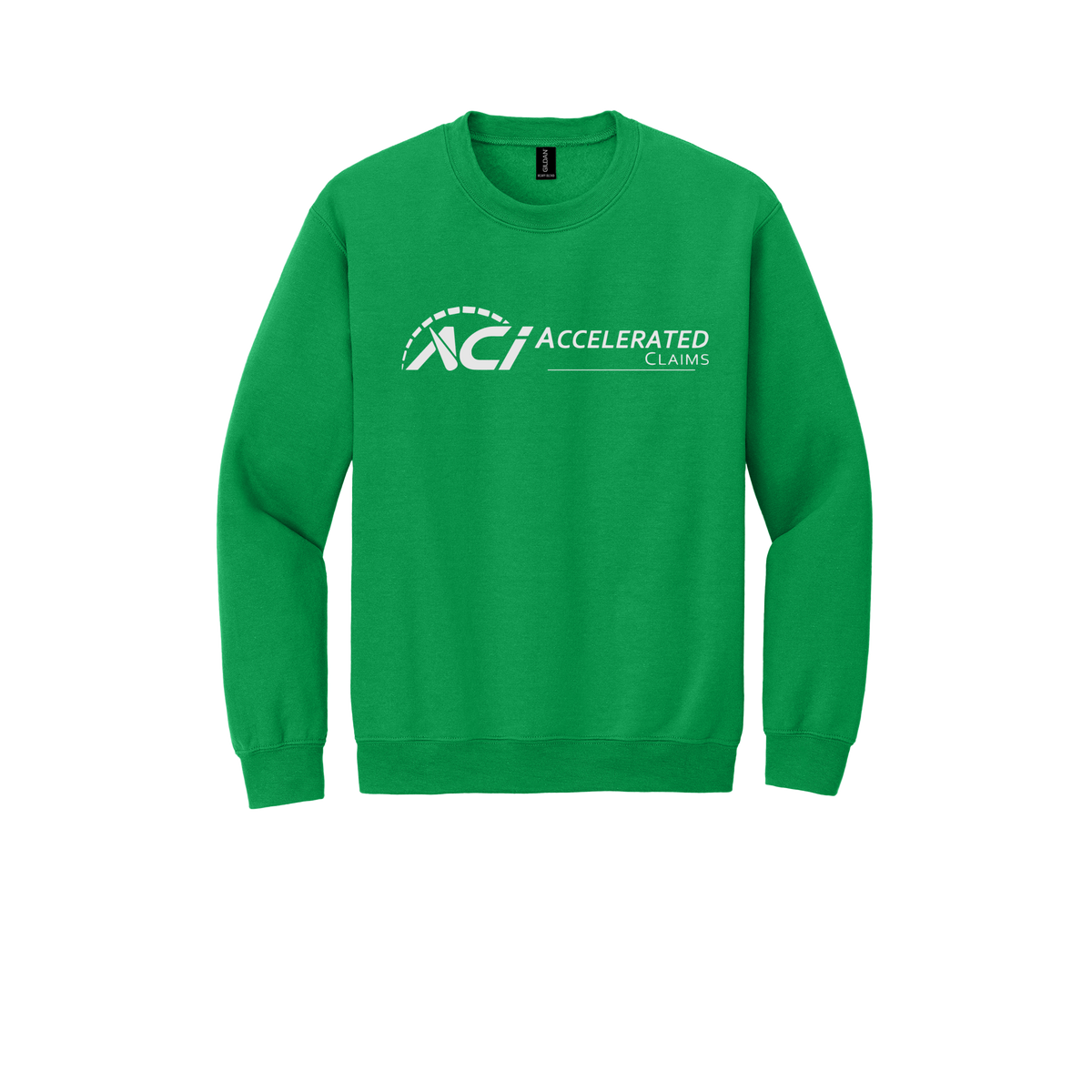 accelclaims-comfort-crewneck-dtf-front-18000-irishgreen-flat-front