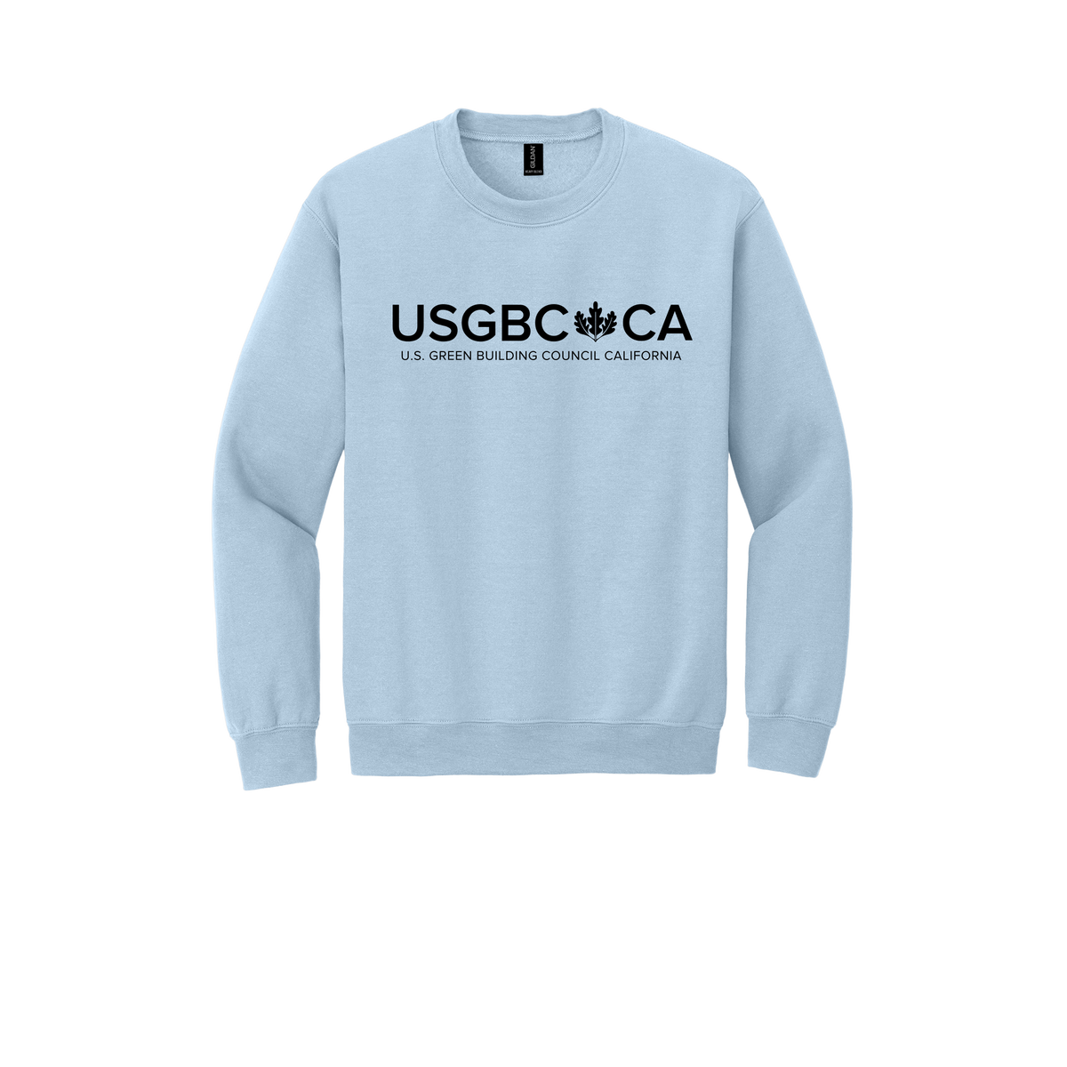usgbc-ca-comfort-crewneck-dtf-front-18000-lightblue-flat-front