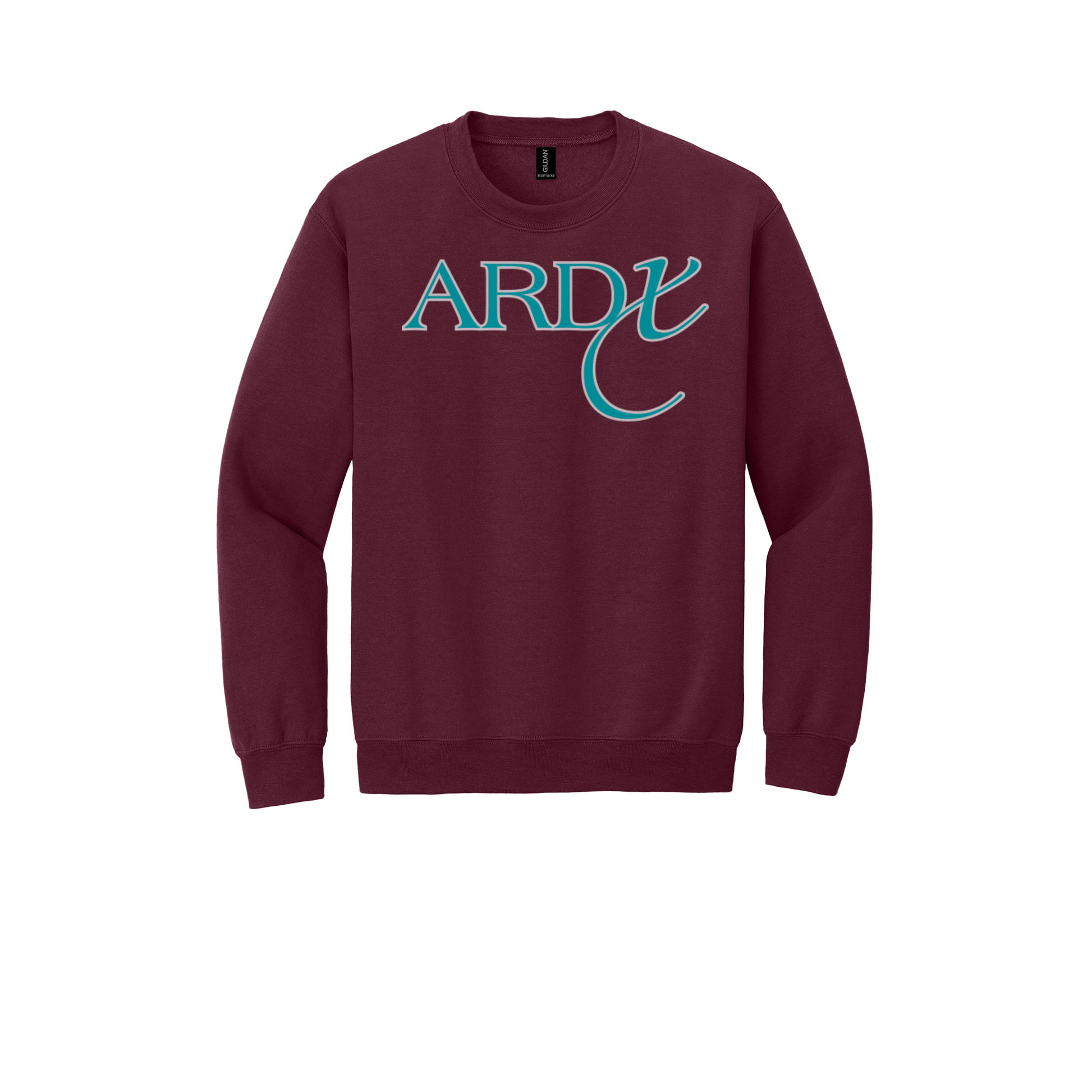 ardx-comfort-crewneck-dtf-front-18000-maroon-flat-front