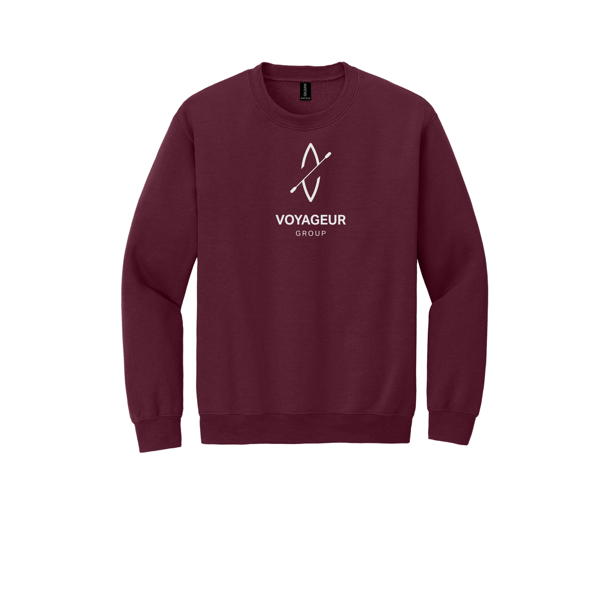 voyageurgroup-comfort-crewneck-dtf-front-18000-maroon-flat-front