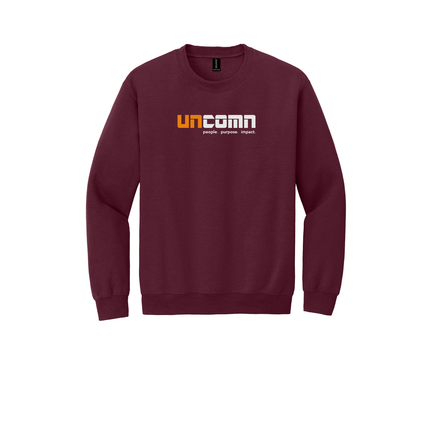 uncomn-comfort-crewneck-dtf-front-18000-maroon-flat-front