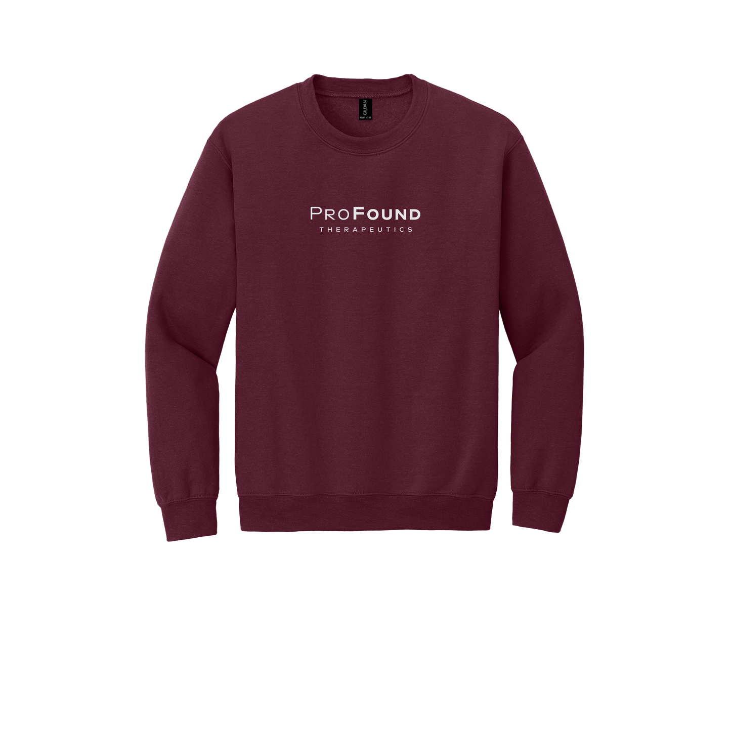profoundtx-comfort-crewneck-dtf-front-18000-maroon-flat-front