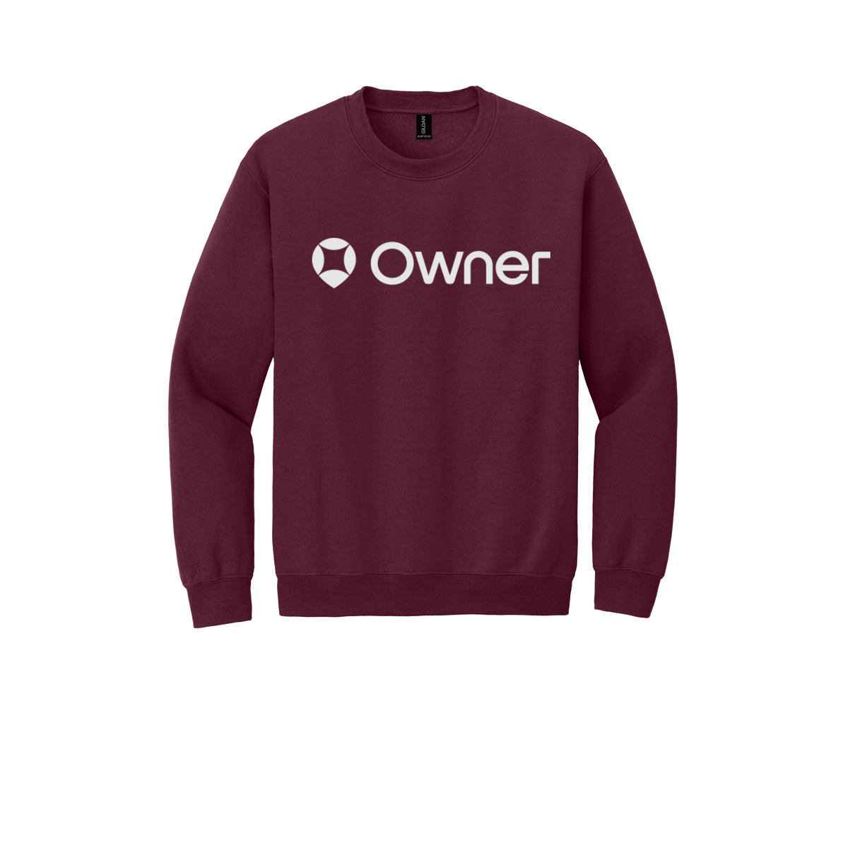 owner-comfort-crewneck-dtf-front-18000-maroon-flat-front