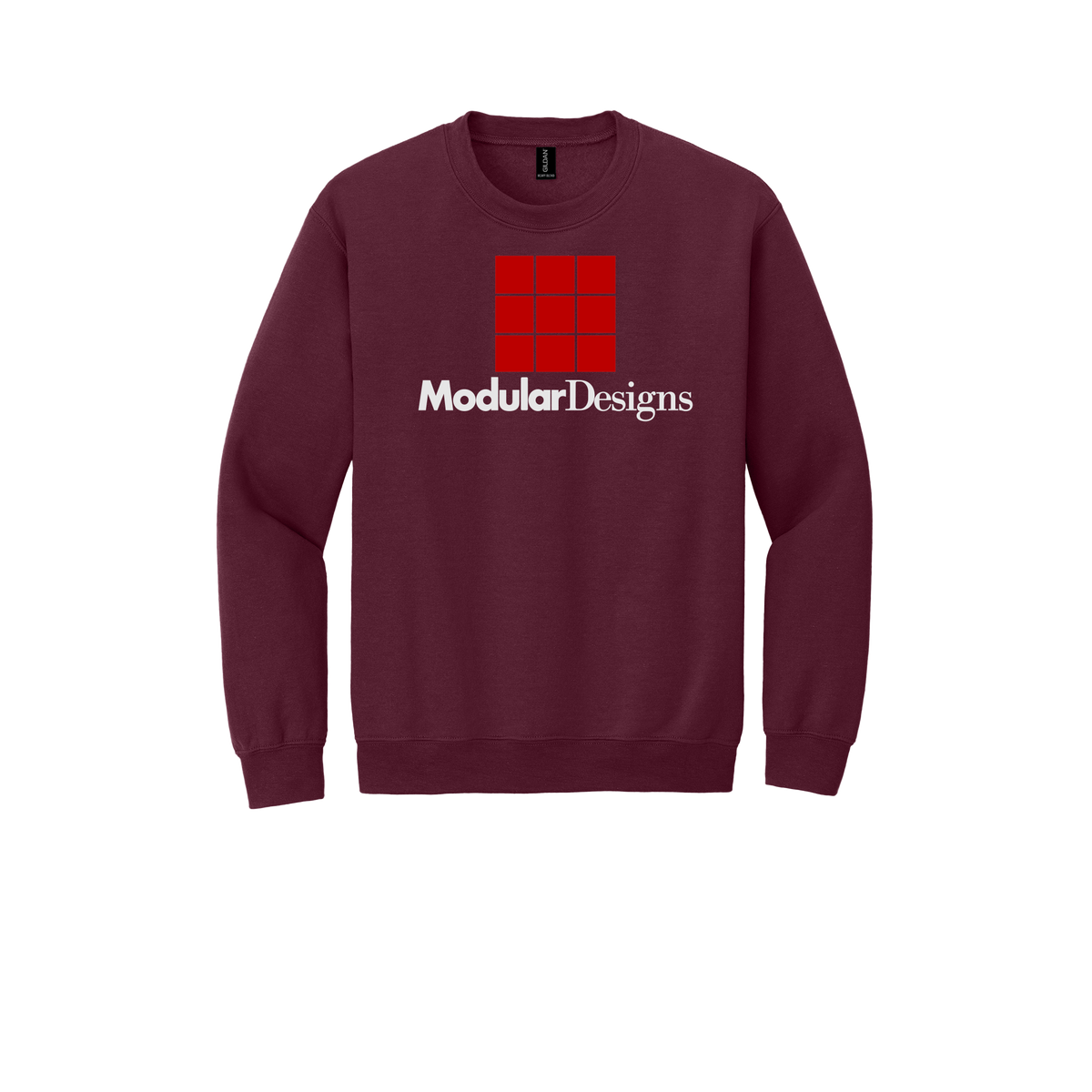 modulardesignsflooring-comfort-crewneck-dtf-front-18000-maroon-flat-front