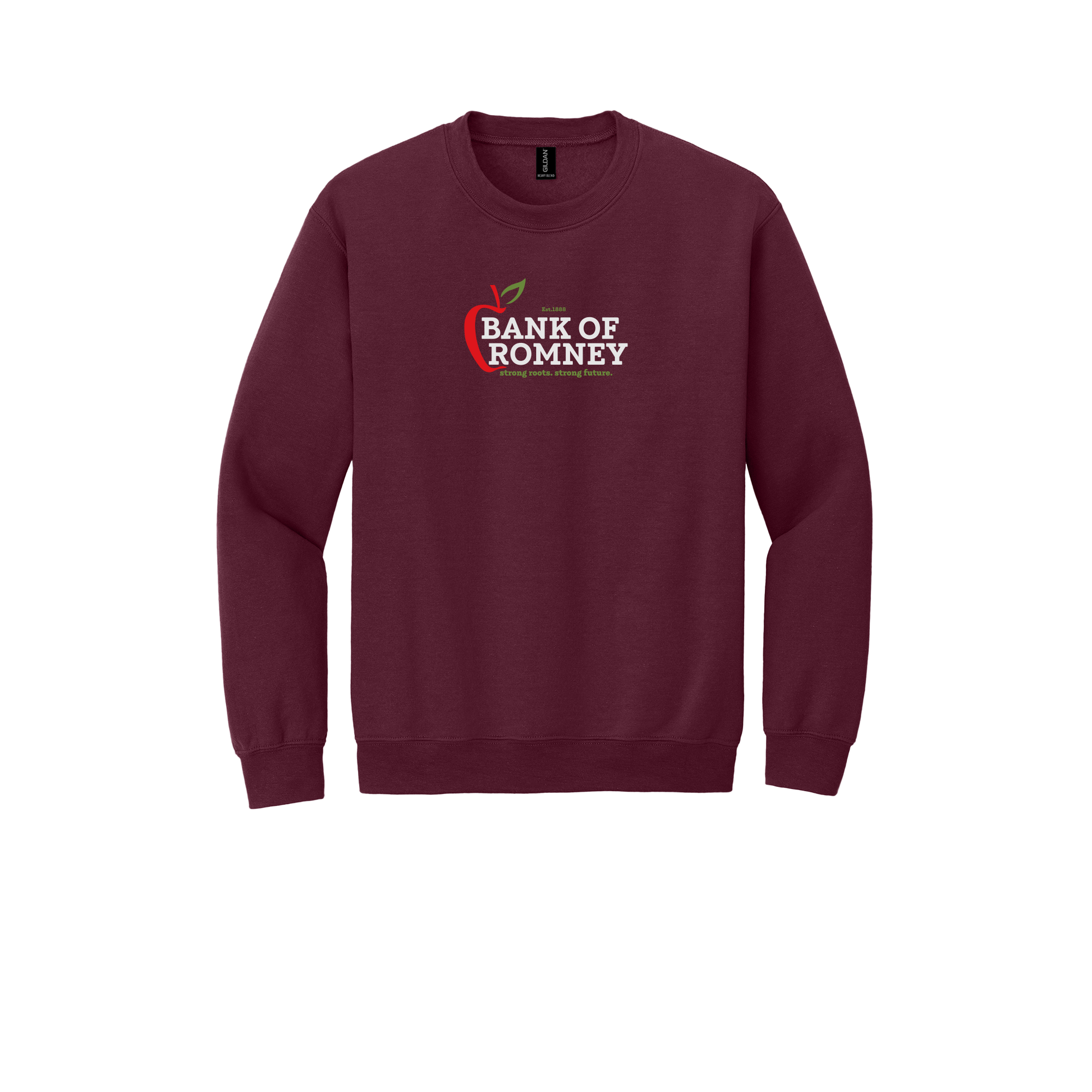 bankofromney-comfort-crewneck-dtf-front-18000-maroon-flat-front