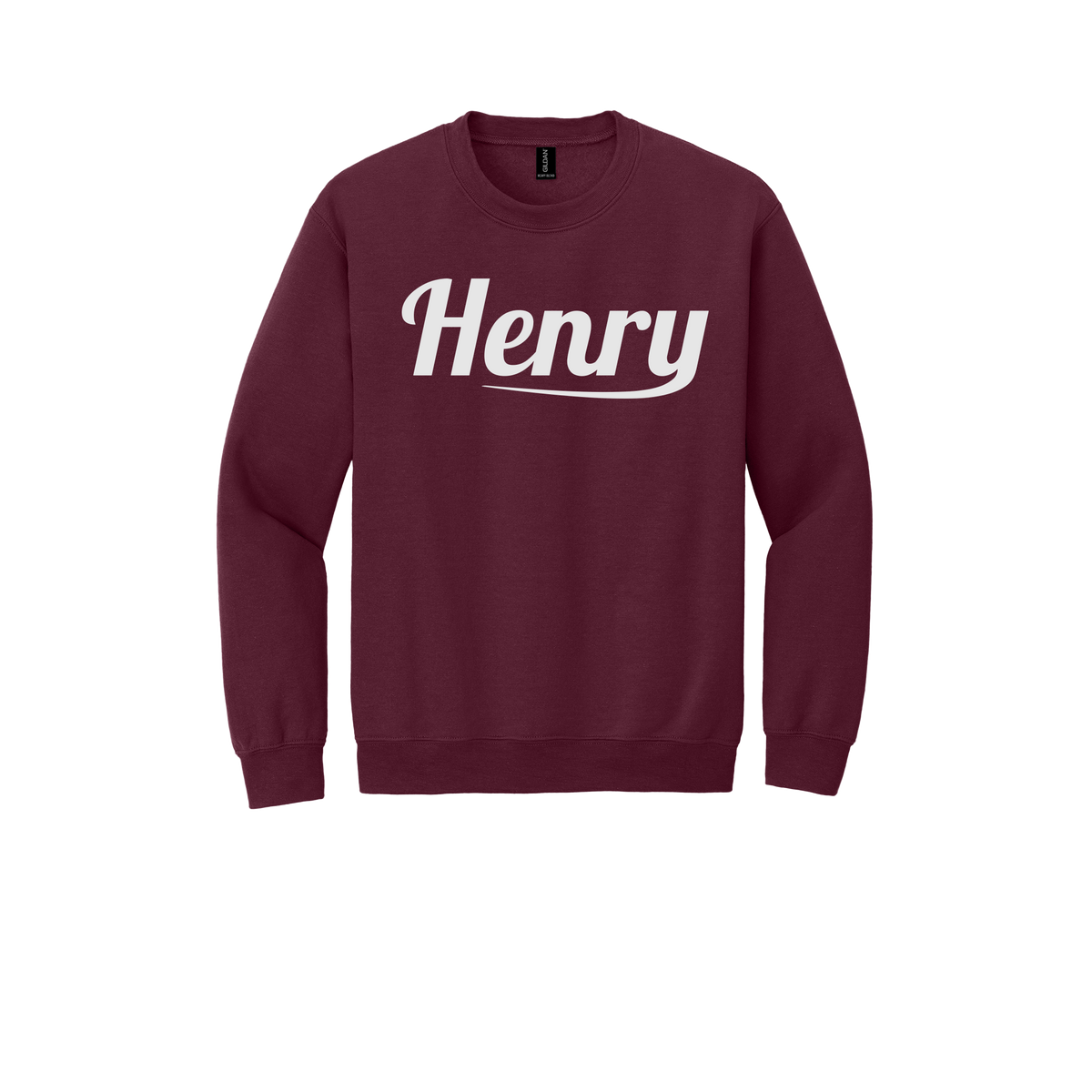 henrymeds-comfort-crewneck-dtf-front-18000-maroon-flat-front