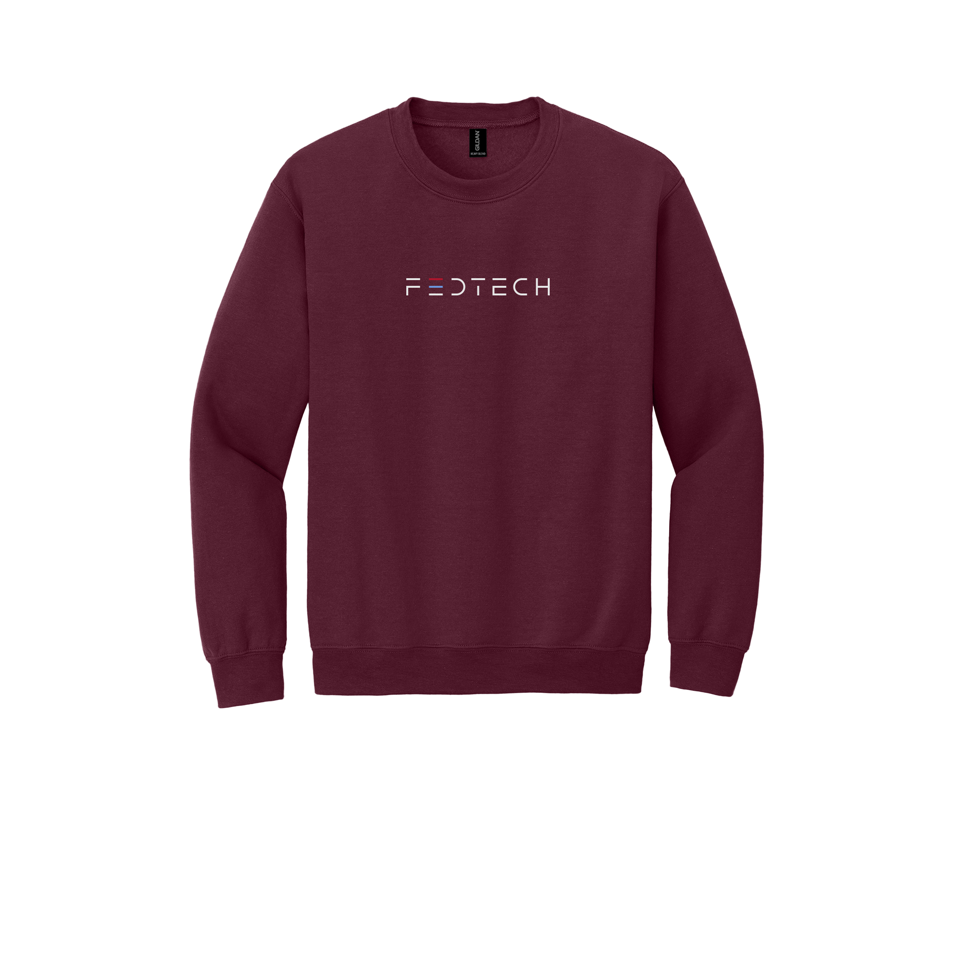 fedtech-comfort-crewneck-dtf-front-18000-maroon-flat-front