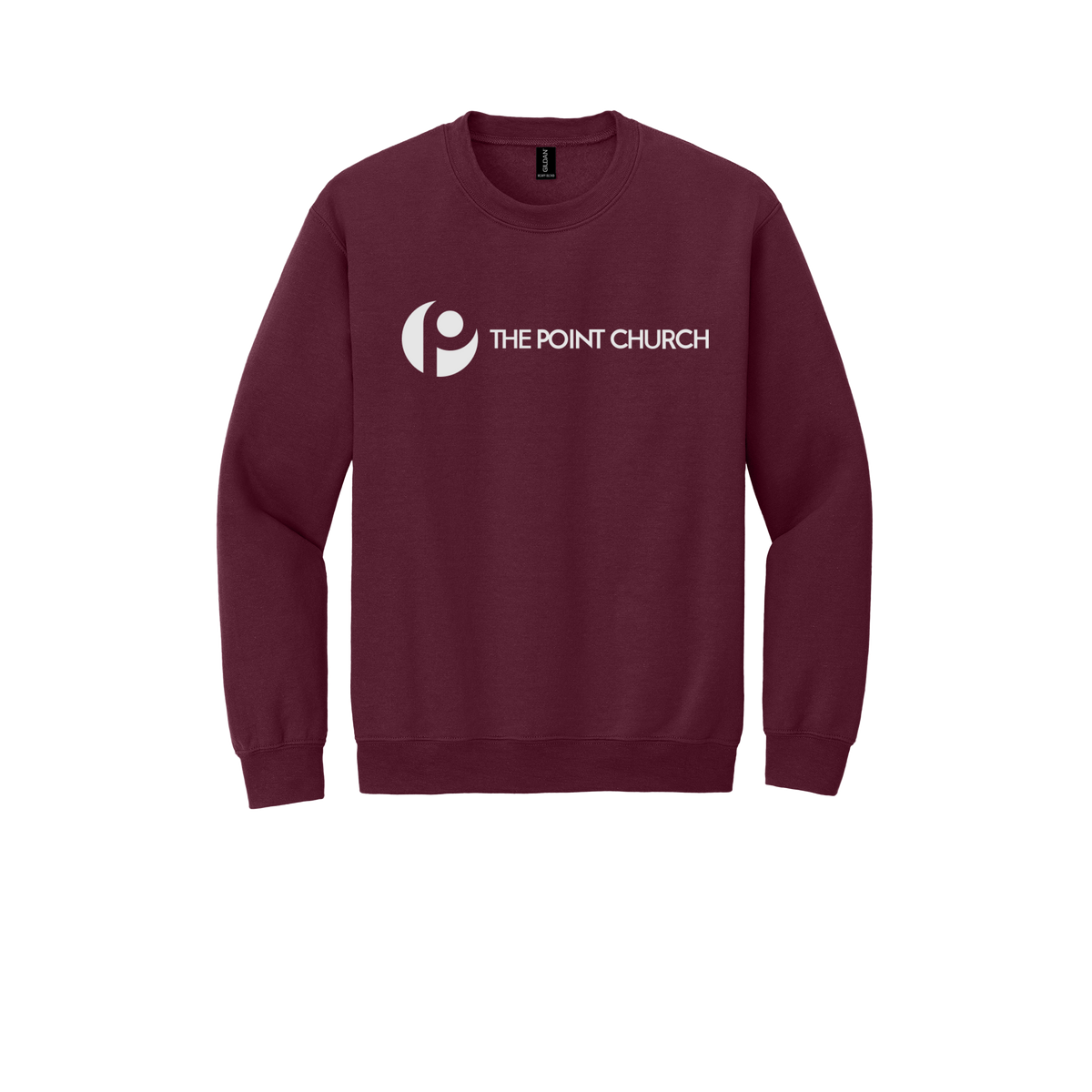 thepointva-comfort-crewneck-dtf-front-18000-maroon-flat-front