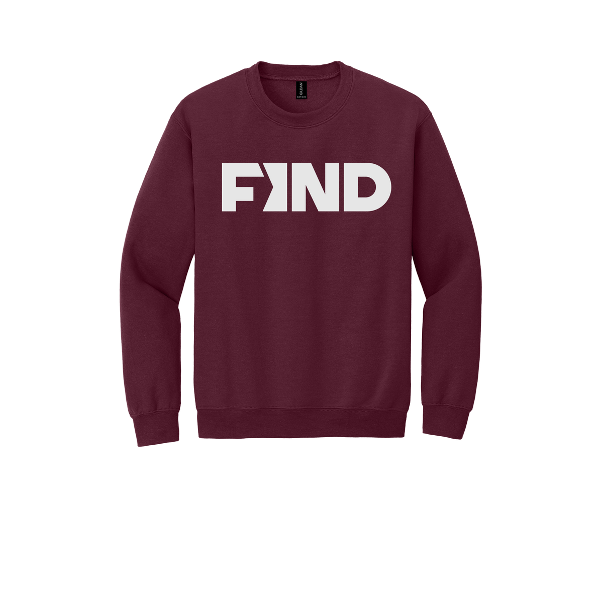 findrealestate-comfort-crewneck-dtf-front-18000-maroon-flat-front