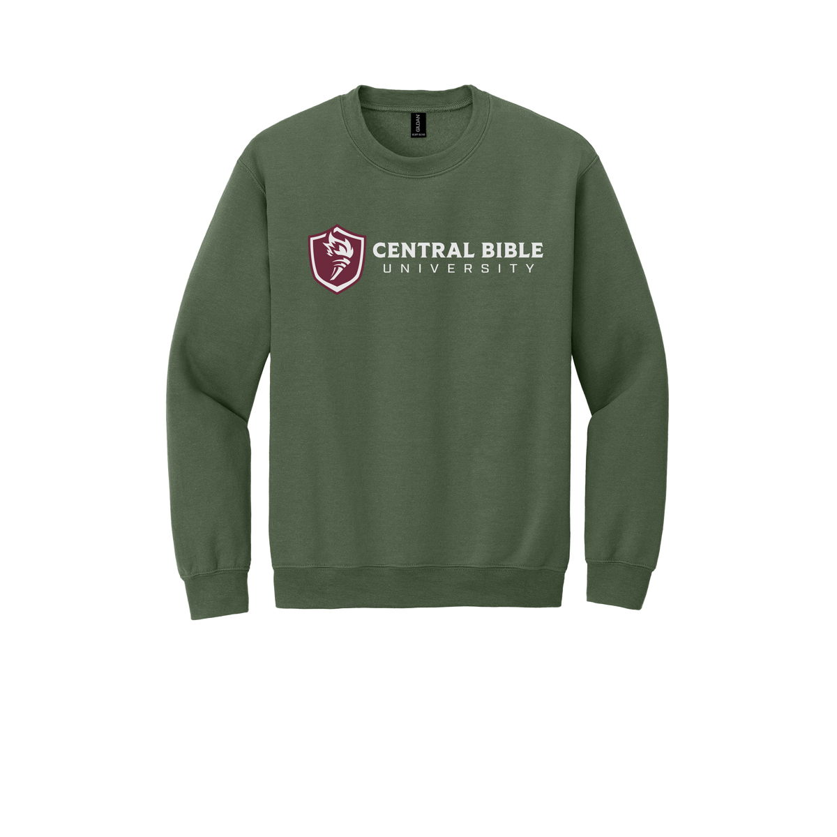 centralbible-comfort-crewneck-dtf-front-18000-militarygreen-flat-front