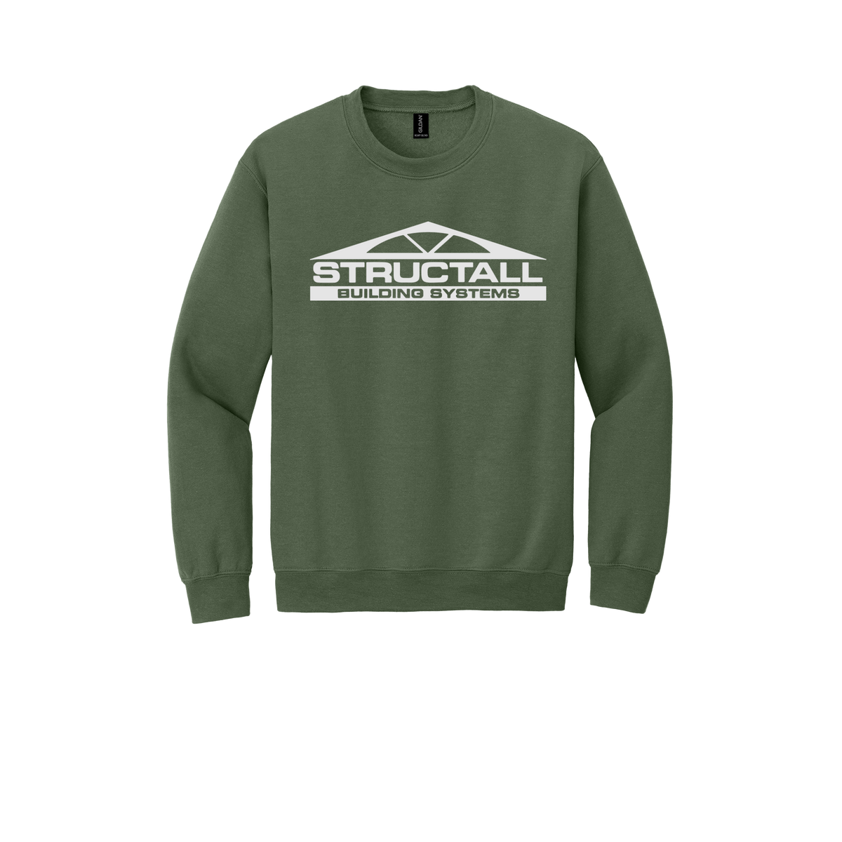 structall-comfort-crewneck-dtf-front-18000-militarygreen-flat-front
