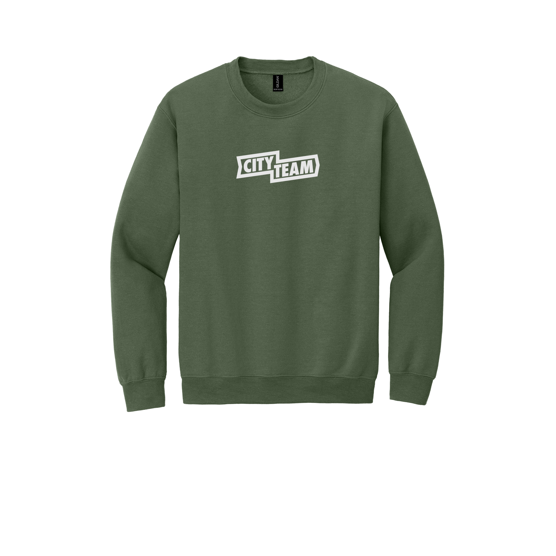 cityteam-comfort-crewneck-dtf-front-18000-militarygreen-flat-front