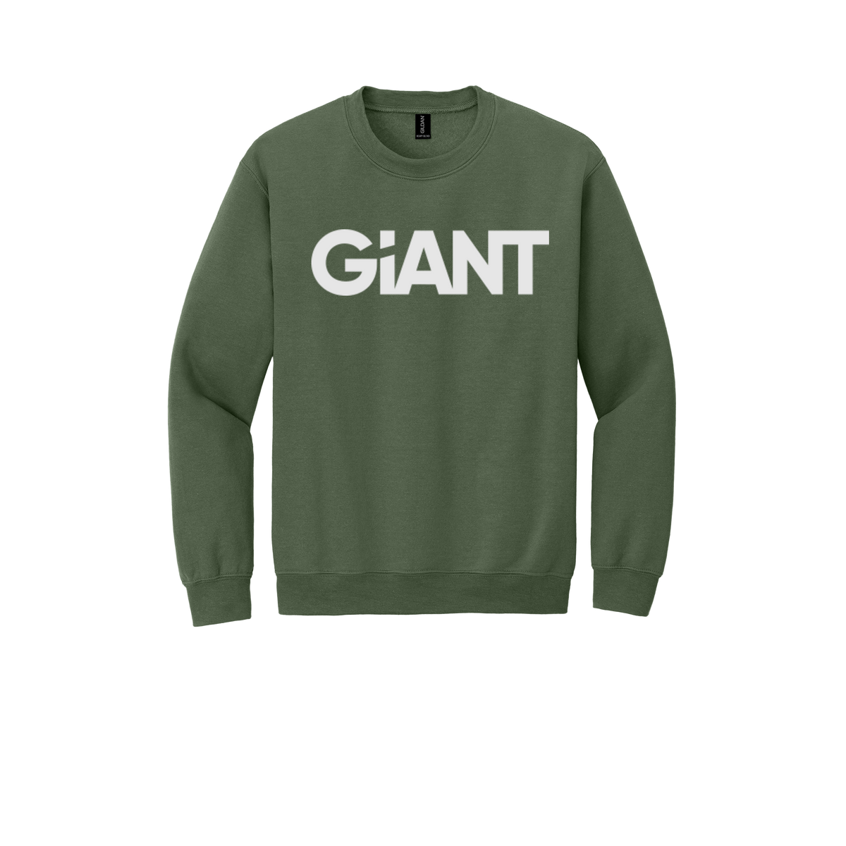giantworldwide-comfort-crewneck-dtf-front-18000-militarygreen-flat-front