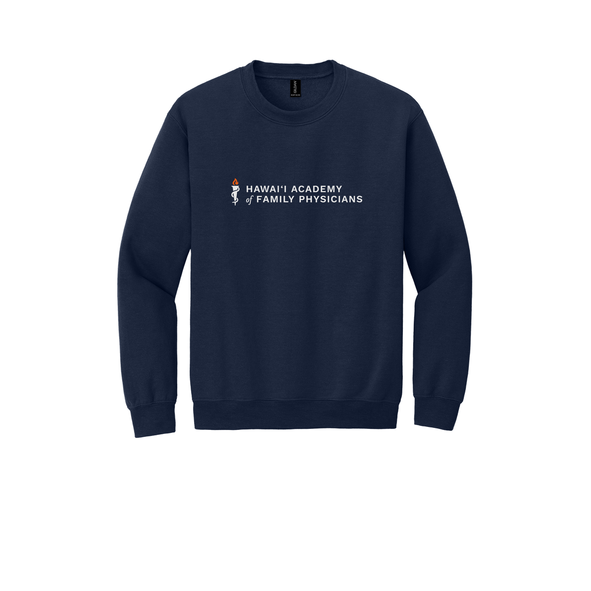 hafp-clinic-comfort-crewneck-dtf-front-18000-navy-flat-front