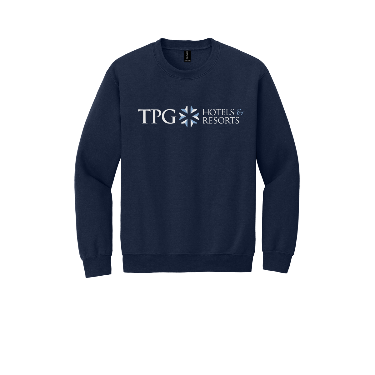 tpghotelsandresorts-comfort-crewneck-dtf-front-18000-navy-flat-front