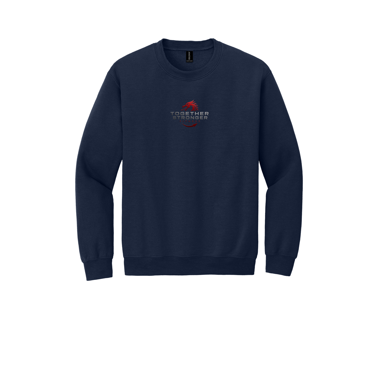 togetherstrongerfitness-comfort-crewneck-dtf-front-18000-navy-flat-front