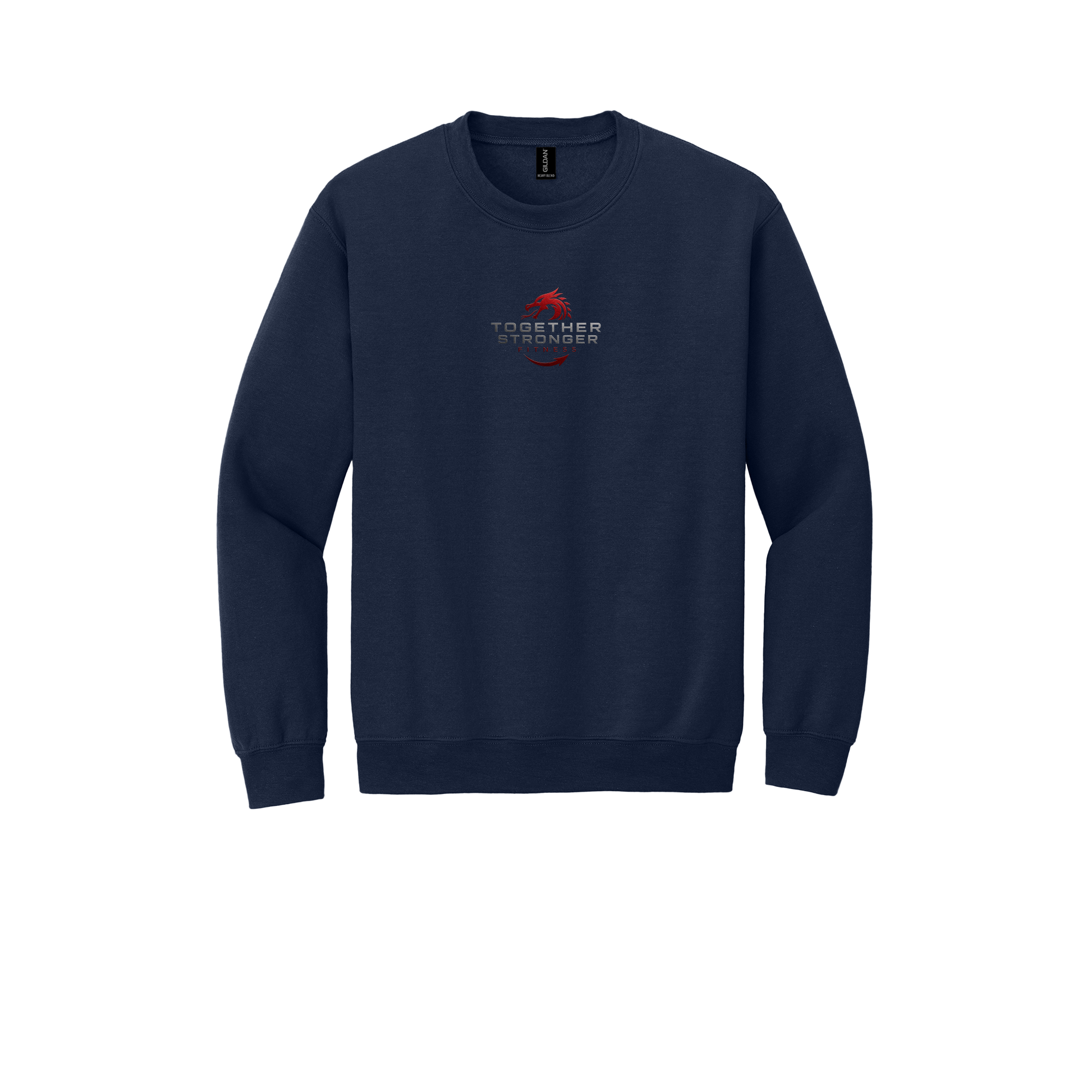 togetherstrongerfitness-comfort-crewneck-dtf-front-18000-navy-flat-front