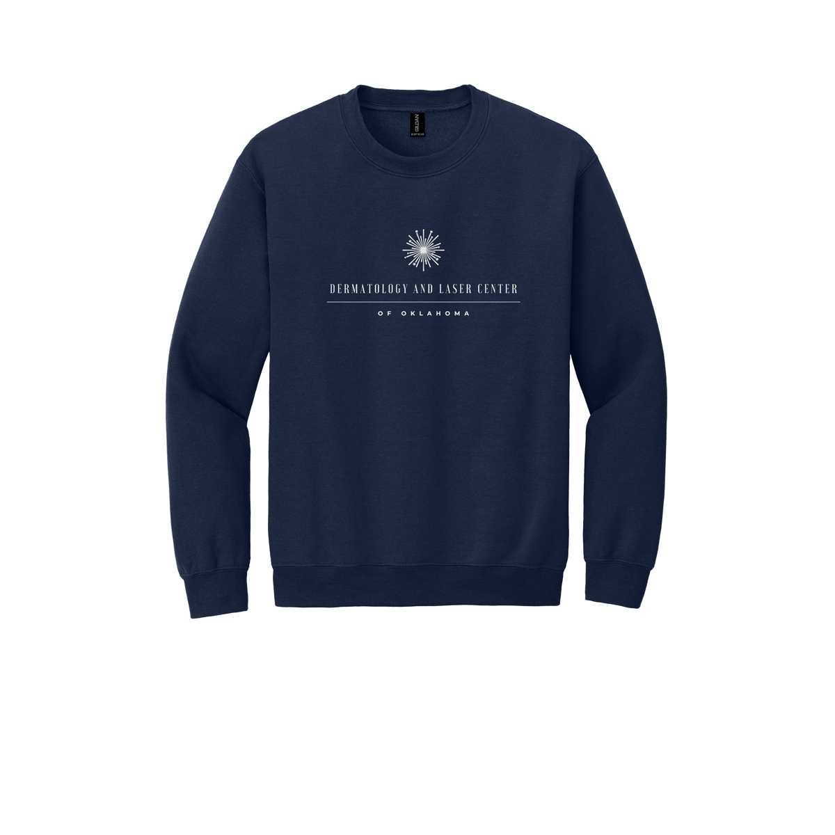 dermatologylaserok-clinic-comfort-crewneck-dtf-front-18000-navy-flat-front