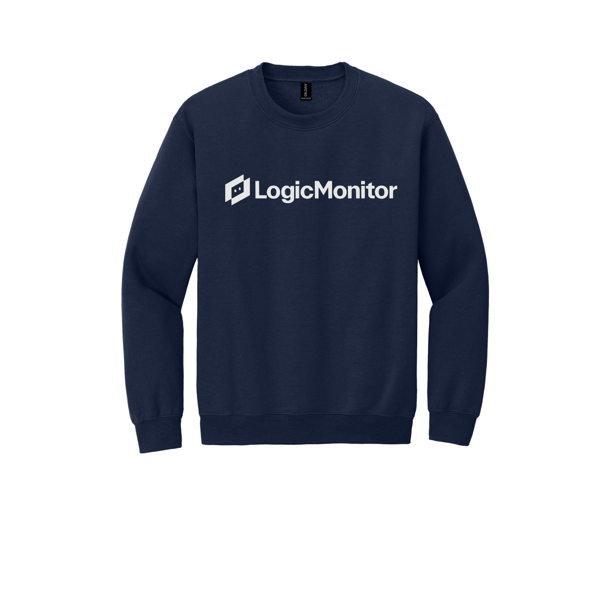 logicmonitor-comfort-crewneck-dtf-front-18000-navy-flat-front