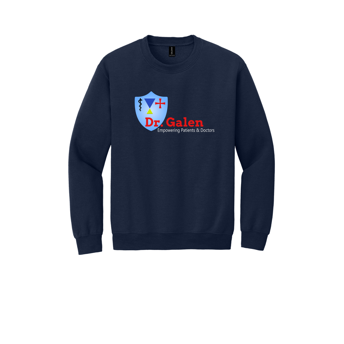 drgalen-clinic-comfort-crewneck-dtf-front-18000-navy-flat-front