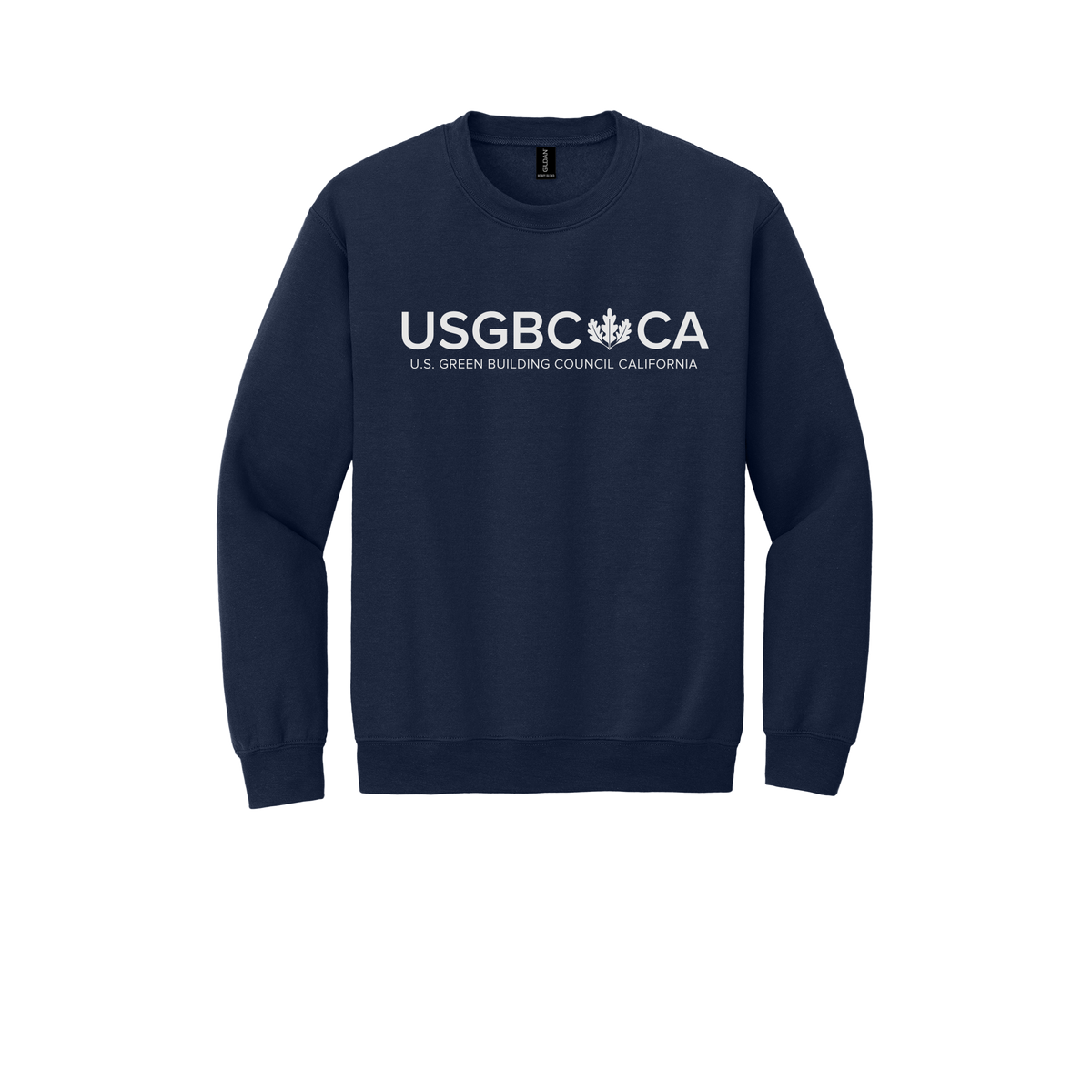 usgbc-ca-comfort-crewneck-dtf-front-18000-navy-flat-front