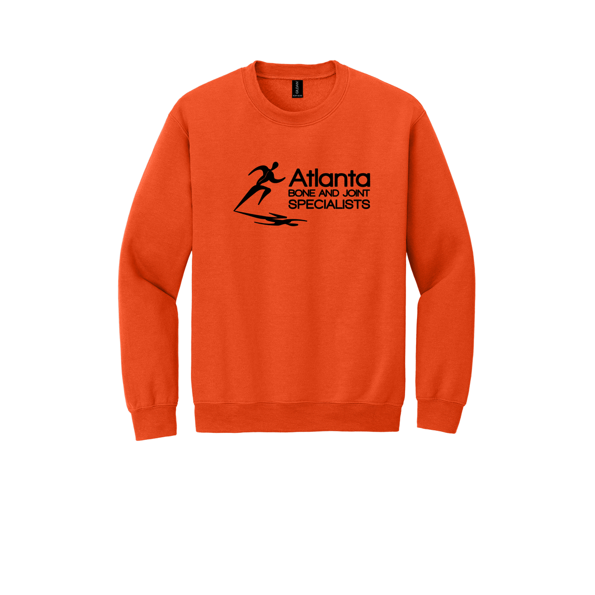 atlantaboneandjoint-clinic-comfort-crewneck-dtf-front-18000-orange-flat-front