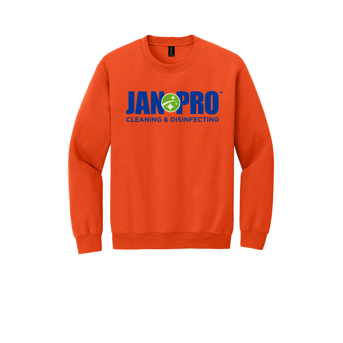 jan-pro-comfort-crewneck-dtf-front-18000-orange-flat-front
