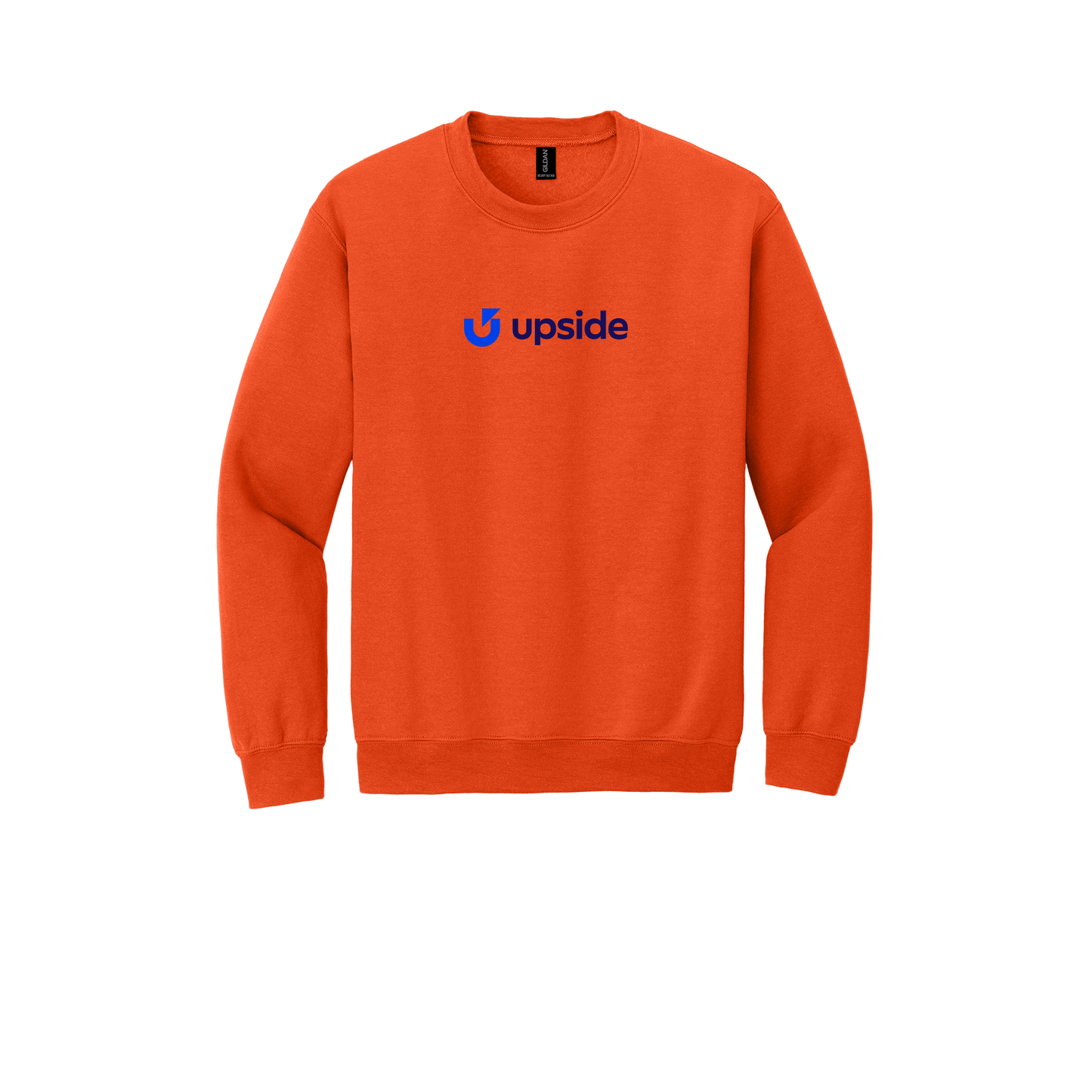 upside-comfort-crewneck-dtf-front-18000-orange-flat-front