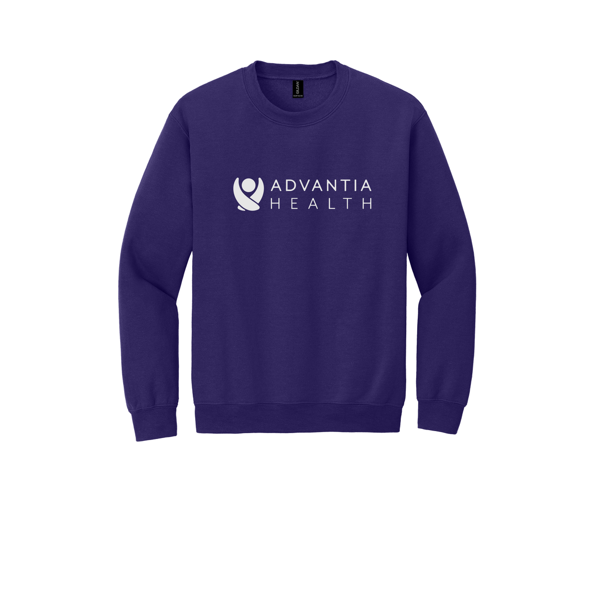 advantiahealth-clinic-comfort-crewneck-dtf-front-18000-purple-flat-front
