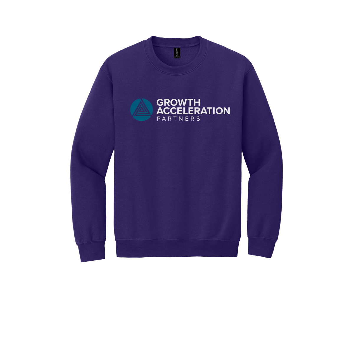 growthaccelerationpartners-comfort-crewneck-dtf-front-18000-purple-flat-front