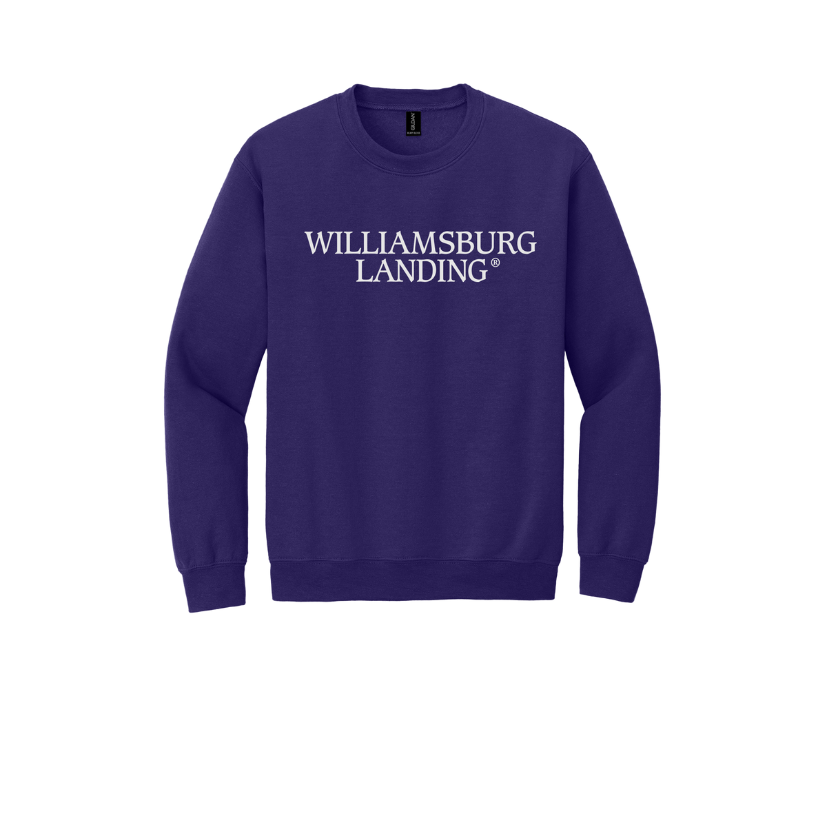 williamsburglanding-comfort-crewneck-dtf-front-18000-purple-flat-front