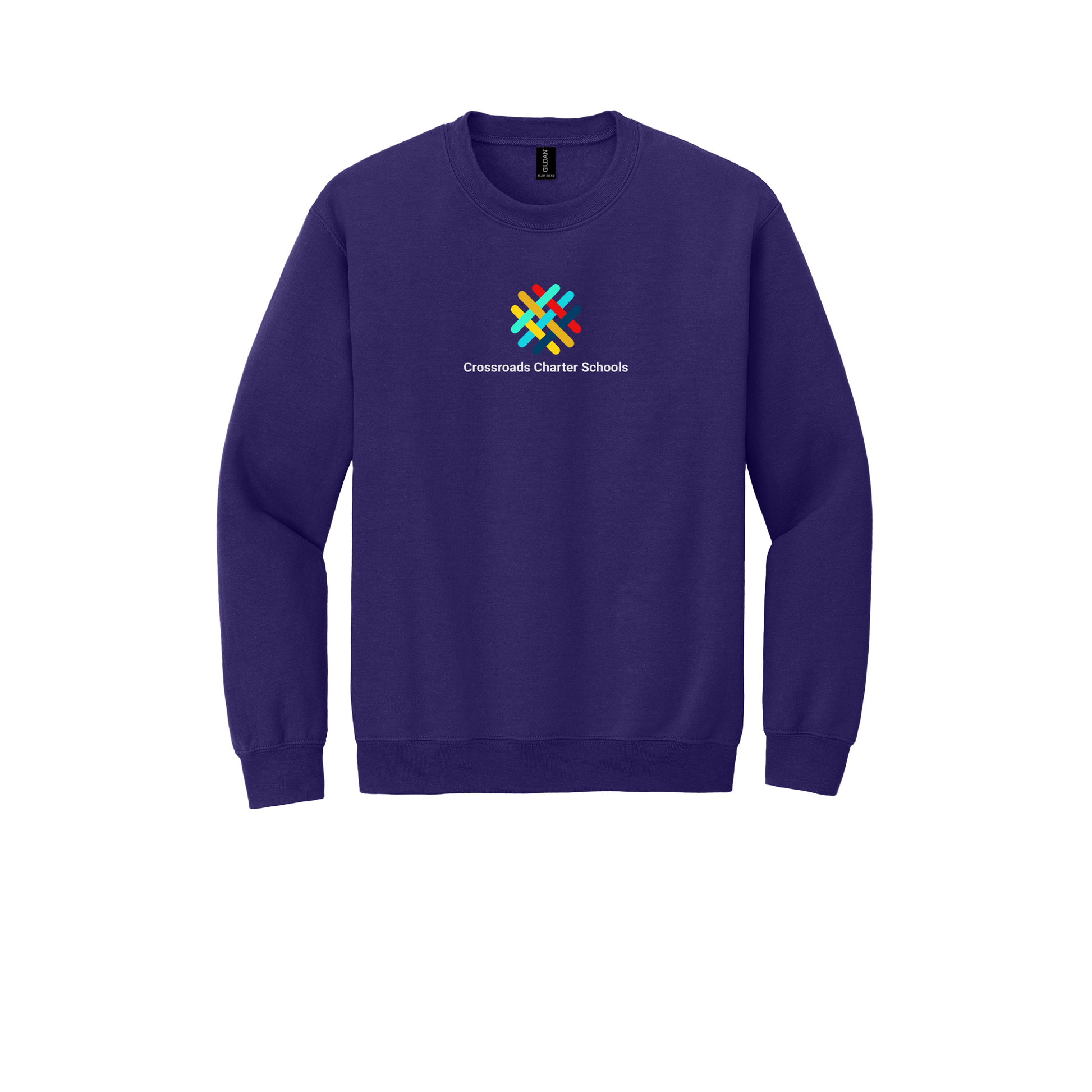 crossroadsschoolskc-comfort-crewneck-dtf-front-18000-purple-flat-front