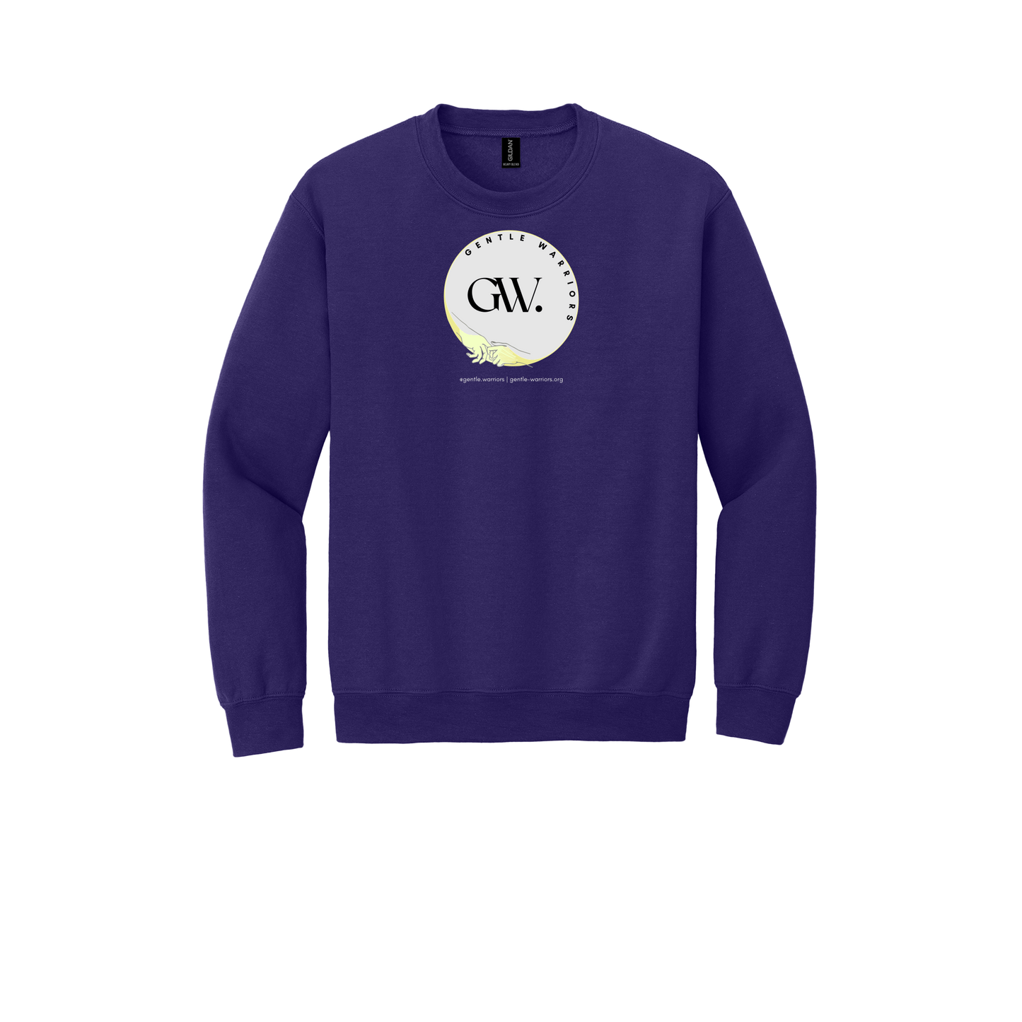 gentle-warriors-comfort-crewneck-dtf-front-18000-purple-flat-front