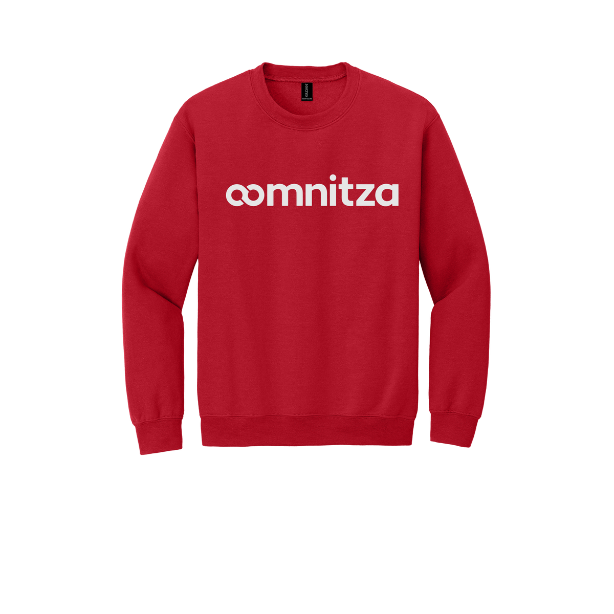 oomnitza-comfort-crewneck-dtf-front-18000-red-flat-front