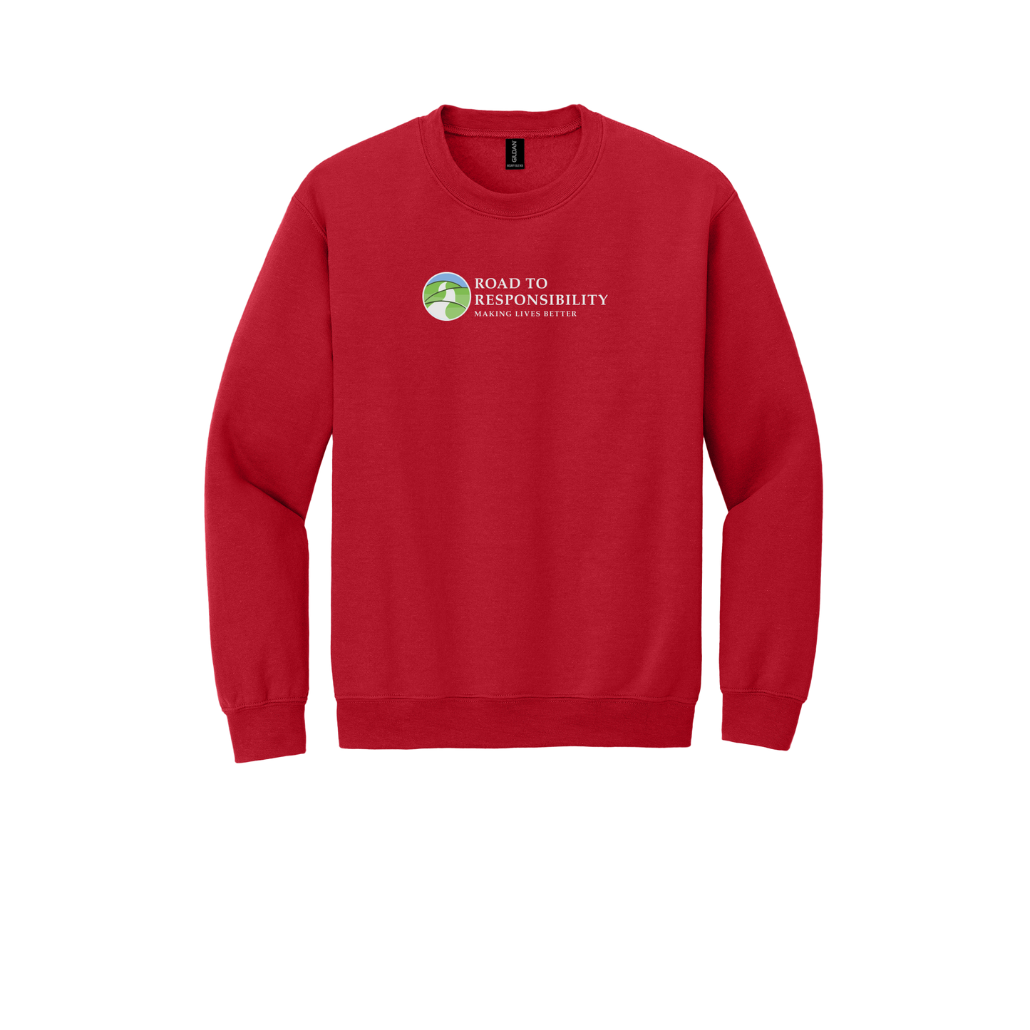 roadtoresponsibility-comfort-crewneck-dtf-front-18000-red-flat-front