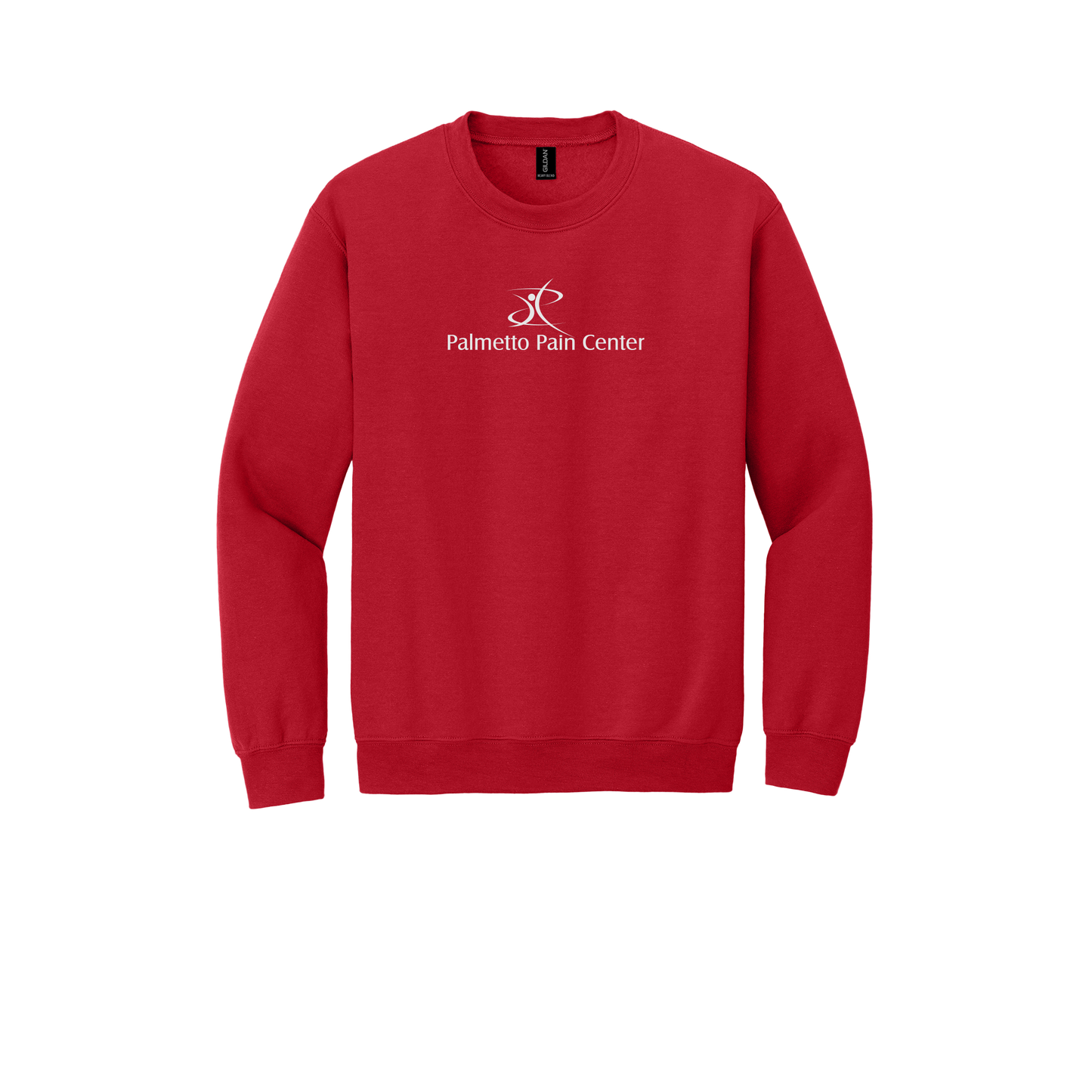 palmetto-pain-center-clinic-comfort-crewneck-dtf-front-18000-red-flat-front