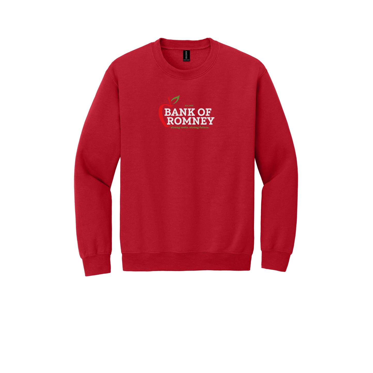 bankofromney-comfort-crewneck-dtf-front-18000-red-flat-front