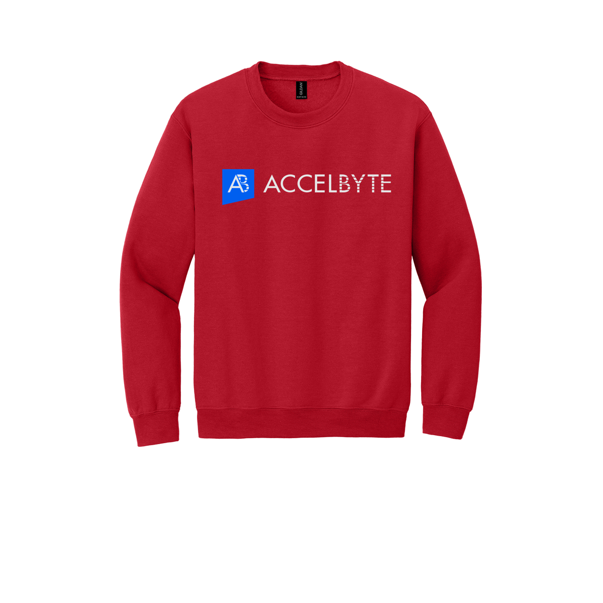 accelbyte-comfort-crewneck-dtf-front-18000-red-flat-front