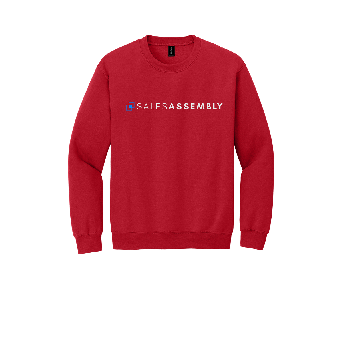 salesassembly-comfort-crewneck-dtf-front-18000-red-flat-front