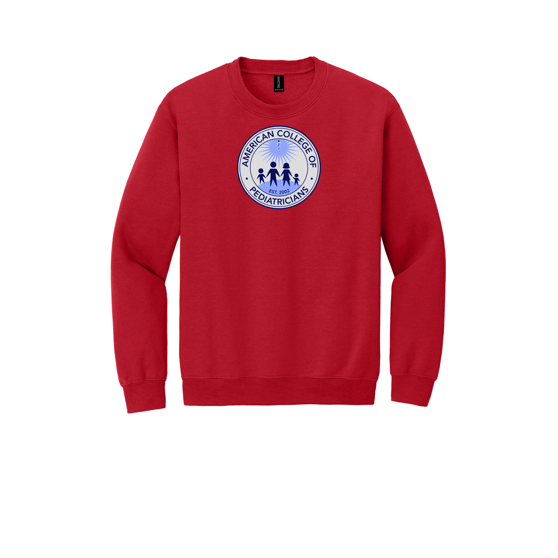 acpeds-clinic-comfort-crewneck-dtf-front-18000-red-flat-front