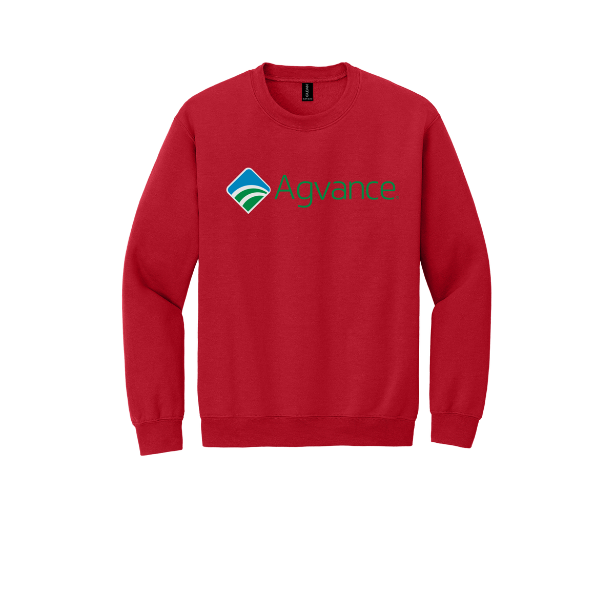 agvance-comfort-crewneck-dtf-front-18000-red-flat-front