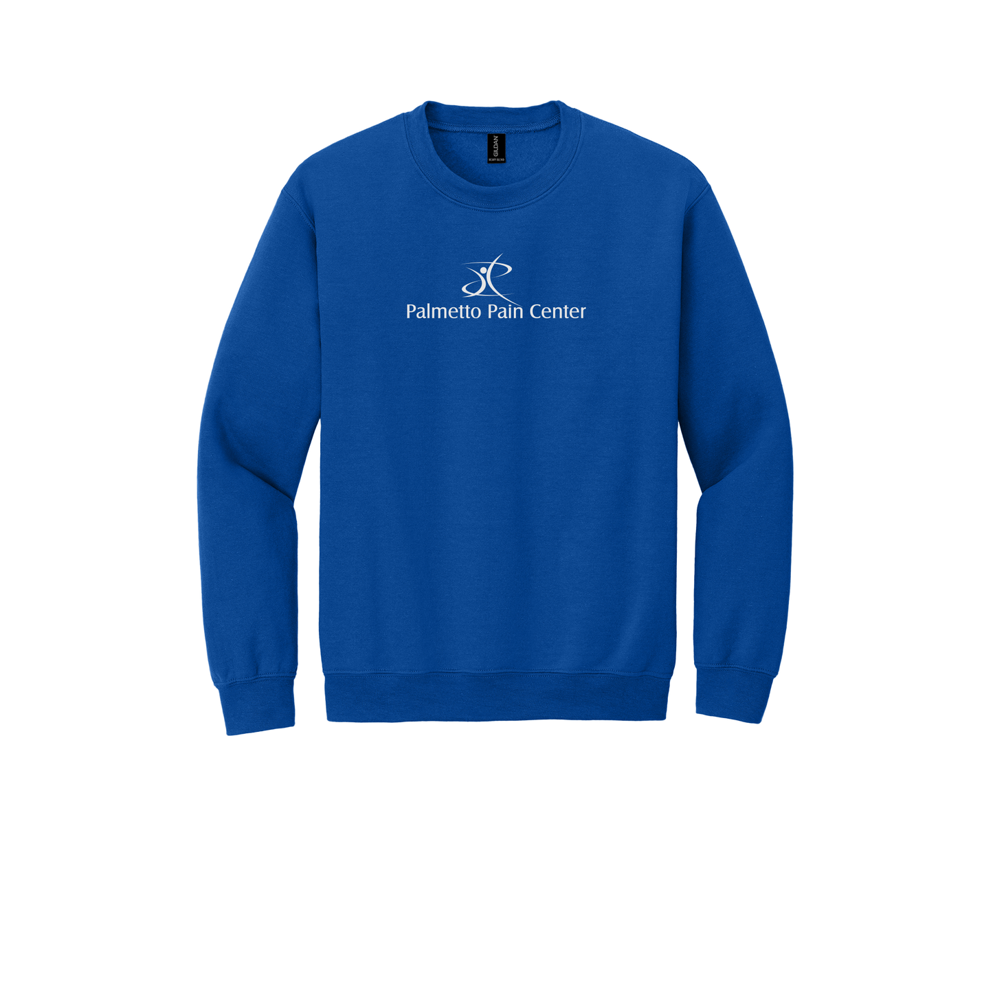 palmetto-pain-center-clinic-comfort-crewneck-dtf-front-18000-royal-flat-front