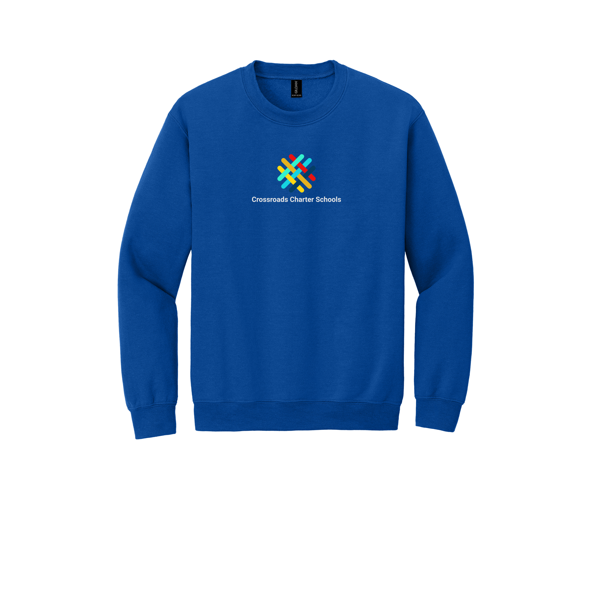crossroadsschoolskc-comfort-crewneck-dtf-front-18000-royal-flat-front