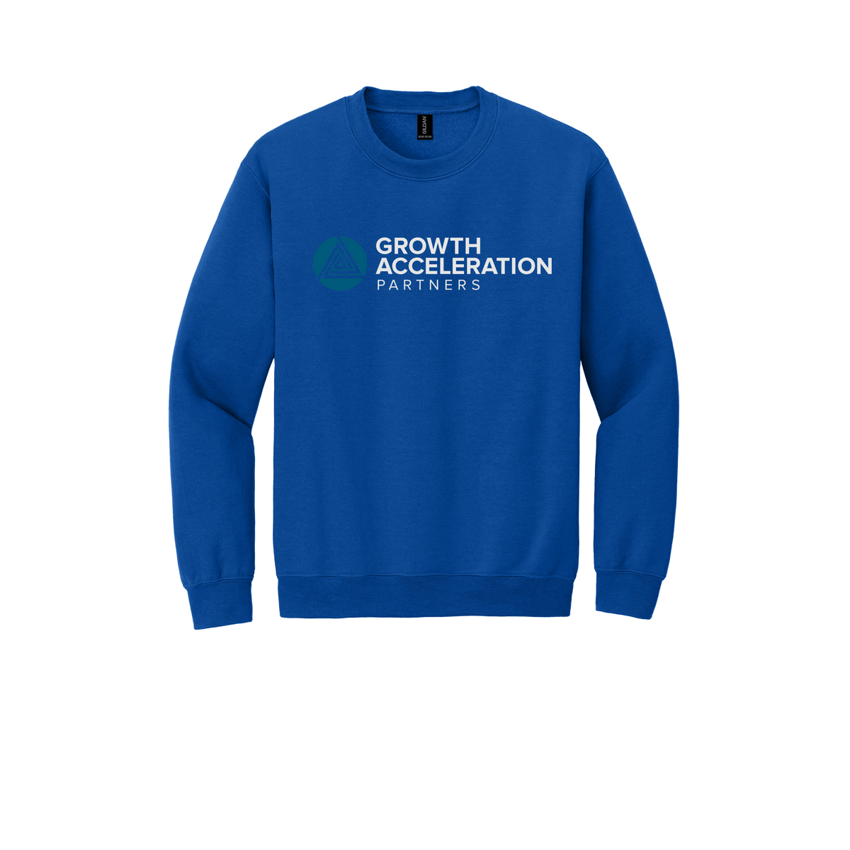 growthaccelerationpartners-comfort-crewneck-dtf-front-18000-royal-flat-front