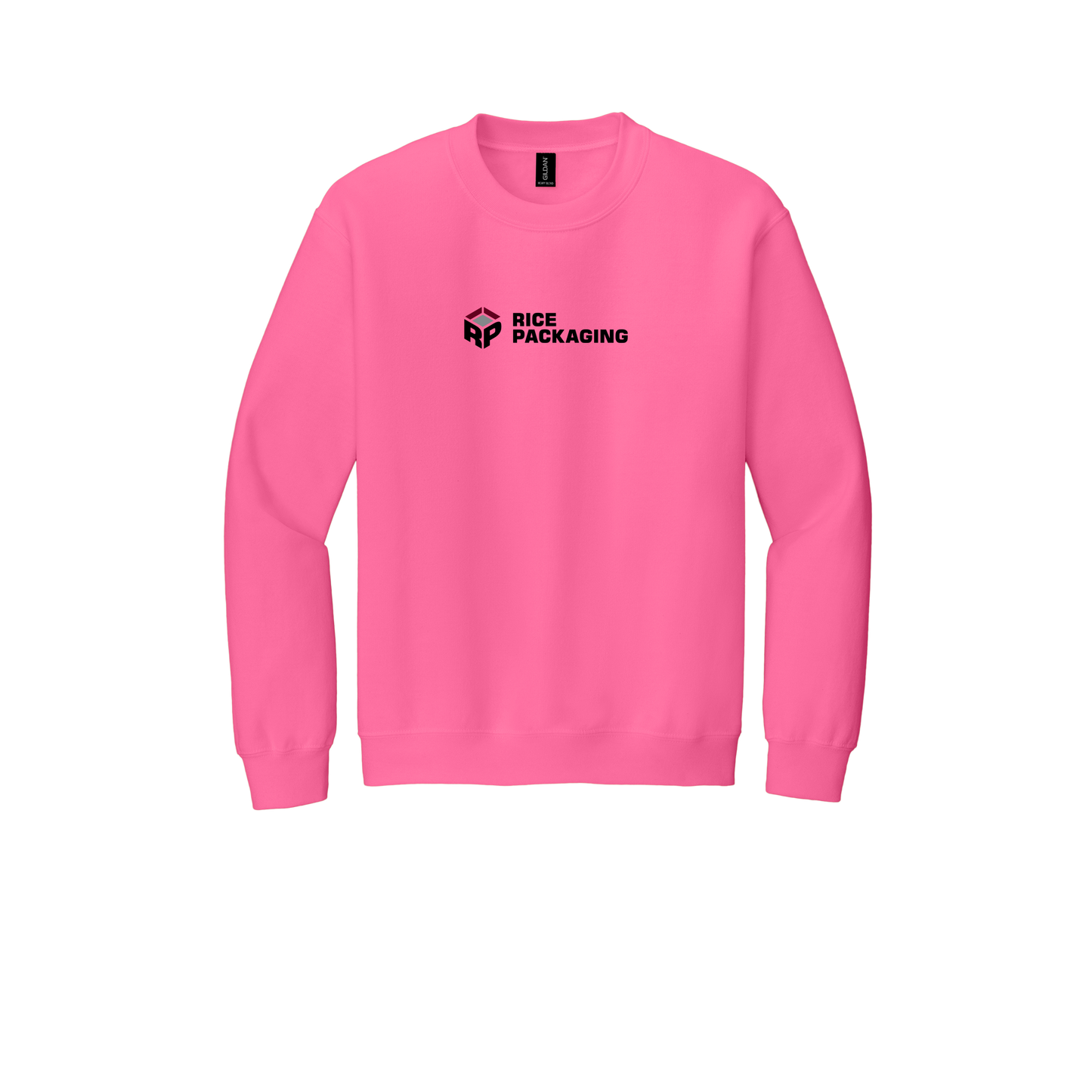 ricepackaging-comfort-crewneck-dtf-front-18000-safetypink-flat-front