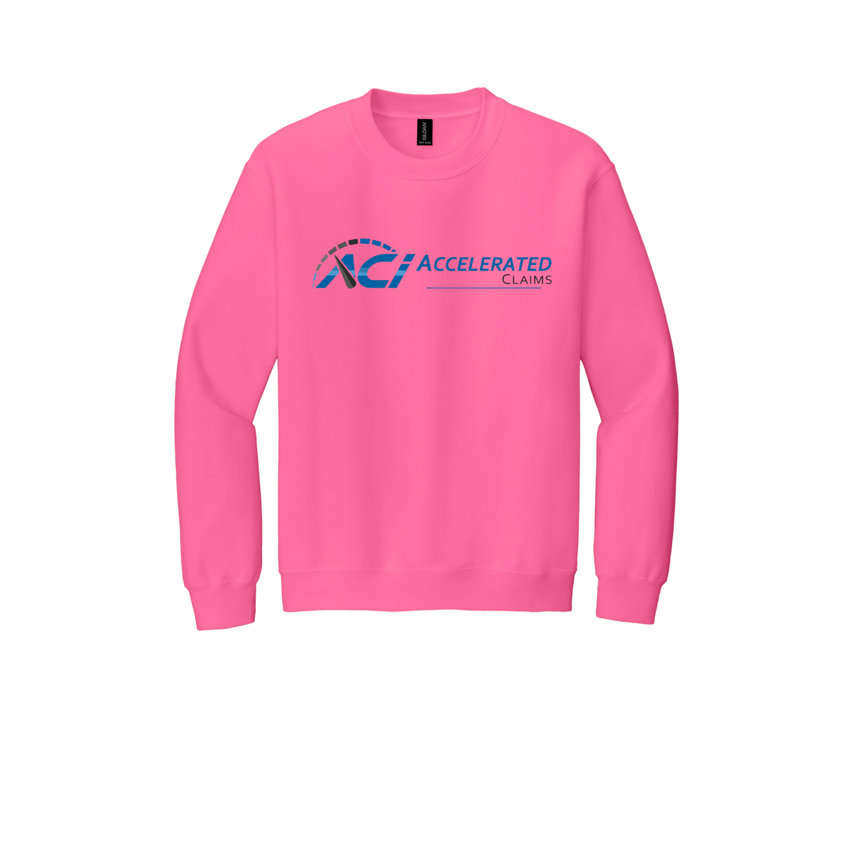 accelclaims-comfort-crewneck-dtf-front-18000-safetypink-flat-front