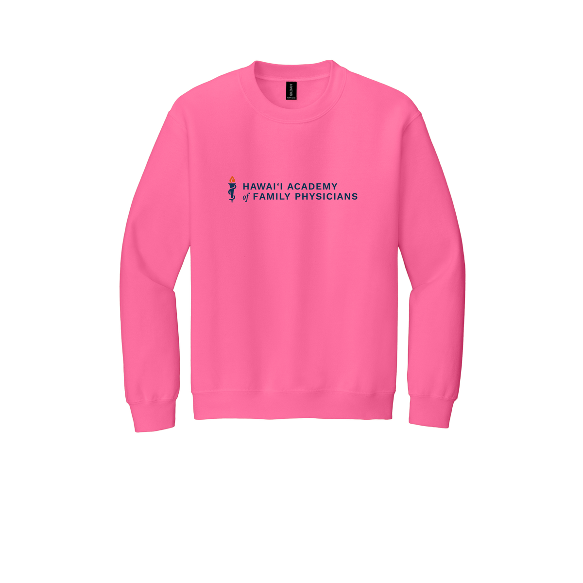 hafp-clinic-comfort-crewneck-dtf-front-18000-safetypink-flat-front