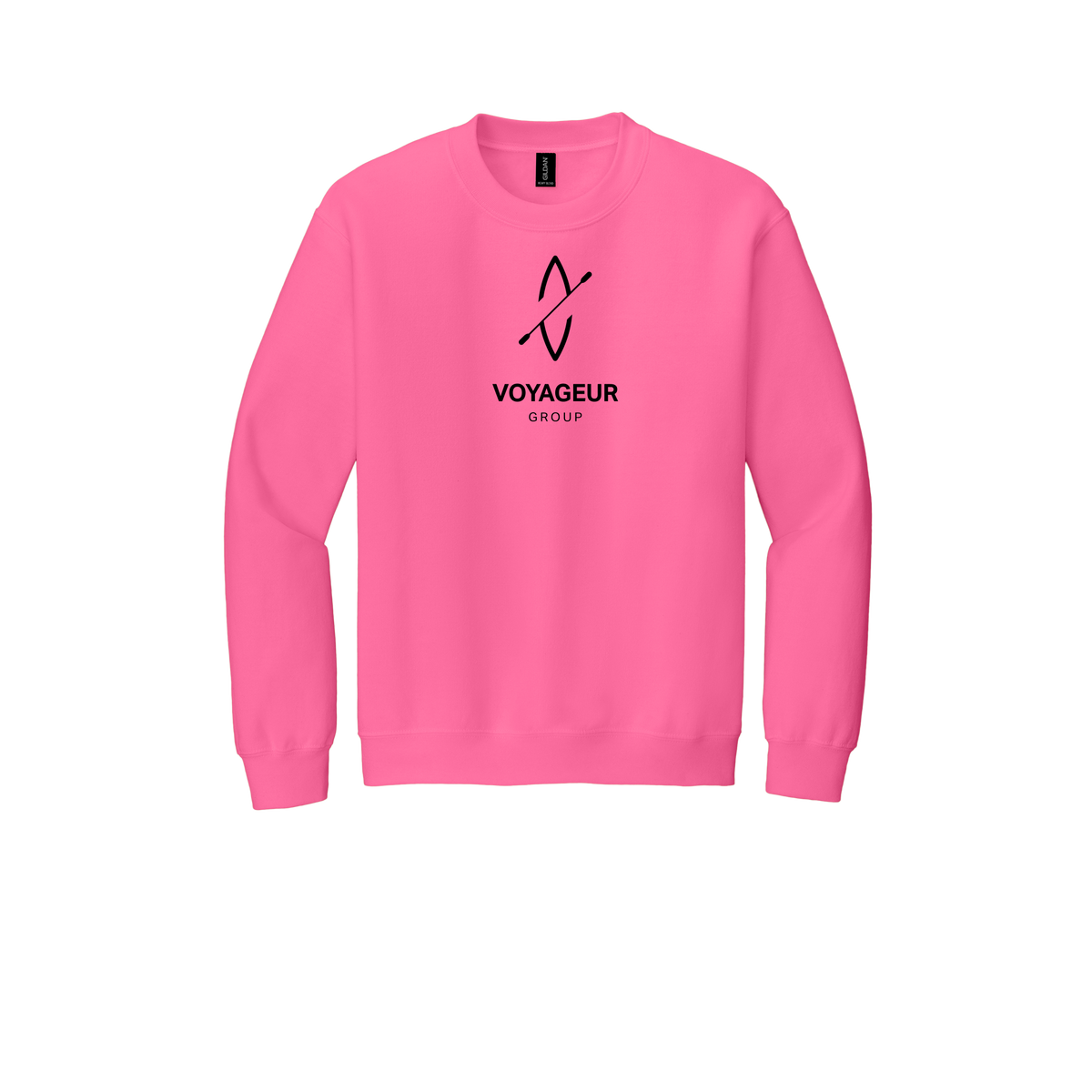voyageurgroup-comfort-crewneck-dtf-front-18000-safetypink-flat-front