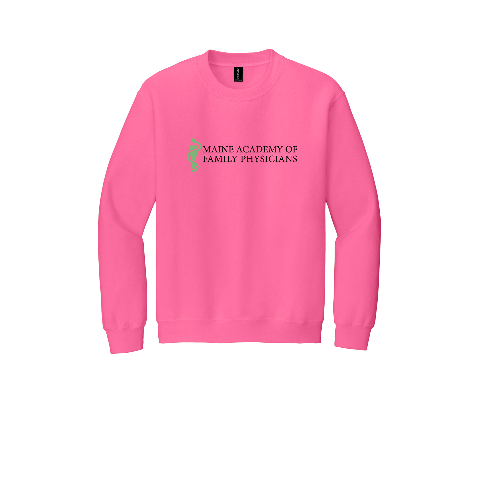 maineafp-clinic-comfort-crewneck-dtf-front-18000-safetypink-flat-front